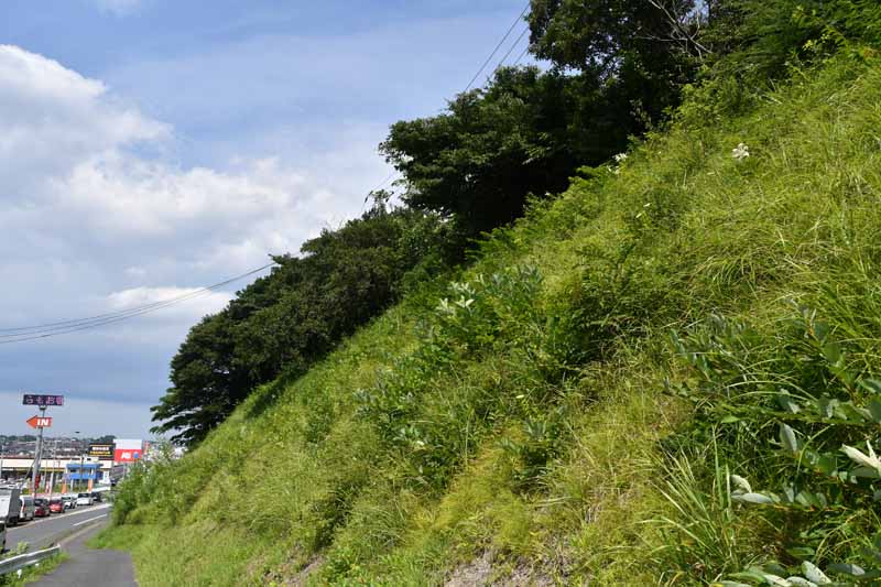 滑川中学校北側