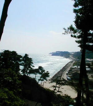 小木津浜遠景