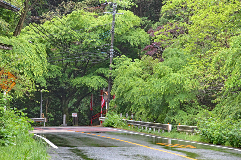 宮田川不動滝入口