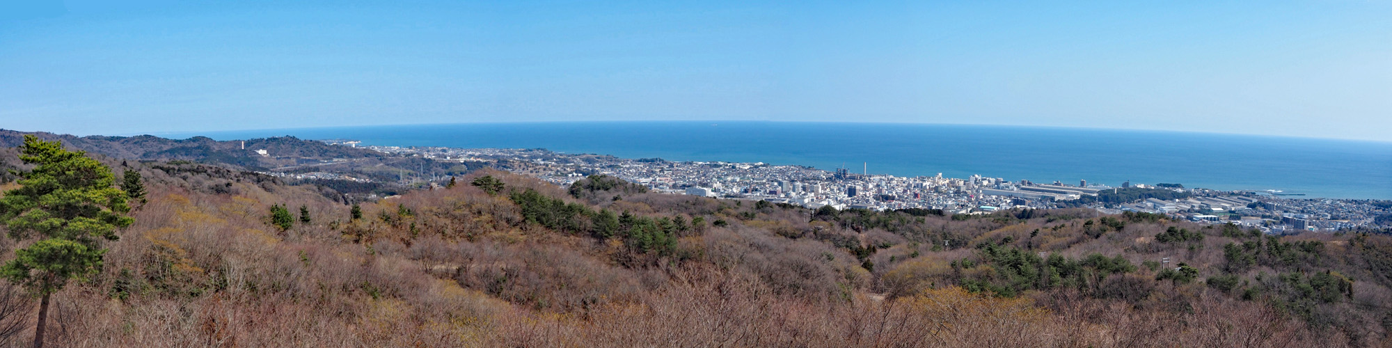 助川山から東から北へ